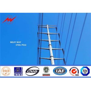 Cheap 20FT 25FT 30FT Galvanization Electrical Power Pole For Philippines for sale