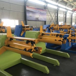 1250mm Feeding Auxiliary Equipment Fully Automatic Uncoiling Machine Easy