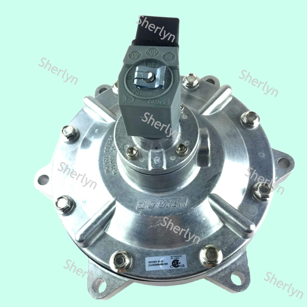 GOYEN CA102MM 4-inch '' Full Immersion Pulse Jet Valve For Bag Filter 24V DC