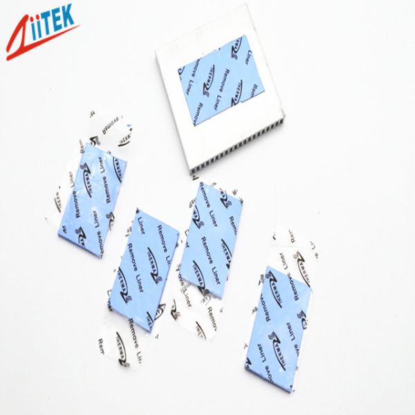 Blue soft Thermal Gap Filler 4.0 W/mK silicone gap pad -50 to 200℃ for LED