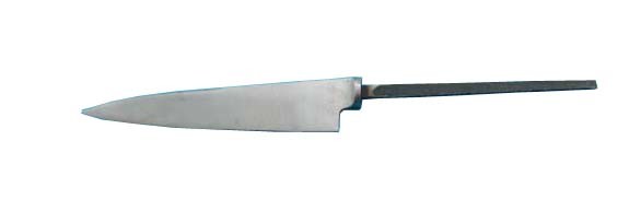 6" stainless steel knife blade