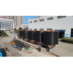 Reinforced Polyethylene Water Pipe Composite Anti Static Plastic
