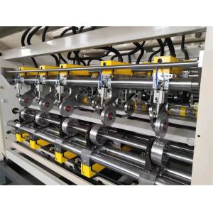 10KW Thin Blade NC Slitter Scorer Machine with PLC Control Farms Production Line