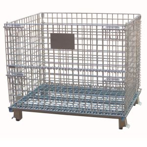Metal Container Q235 2000kg Wire Mesh Storage Cages