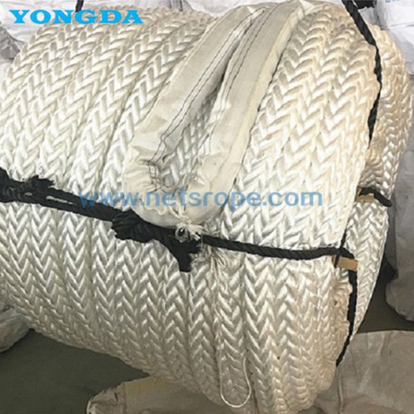 Abrasion-Resistant 12-Strand Polyethylene Rope For Ship Towing