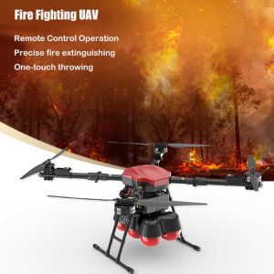 Dry Powder Fire Ball UAV For Firefighting And Emergency Rescue Payload Drone