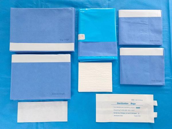 Quality Sterile E.O. Surgery Pack in Blue / Green / White for Safe and Effective Surgeries wholesale