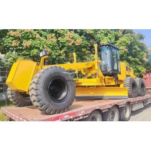 158KW Motor Grader PY220C Blade Length 3965mm With 5 Shanks Rear Ripper
