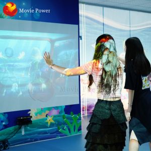 Amusement Park Entertainment Interactive 3d Hologram Floor Kids Game System