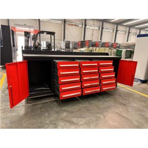 Garage ESD Workbench with Drawers and Heavy Duty Cold Rolled Steel Material