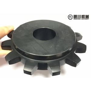 Black Long Pitch Double Pitch Sprocket DIN Standard With High Strength