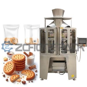 Multihead Vertical Packaging Machine Biscuit, Potato Chips , Shrimp Chips , Meat