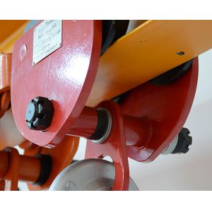 JTPT-A Plain Trolley for Wharves and Docks with 0.5T Capacity and Net Weight of