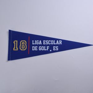 Printing 150D Polyester Felt Pennant Banner For Advertising Activity