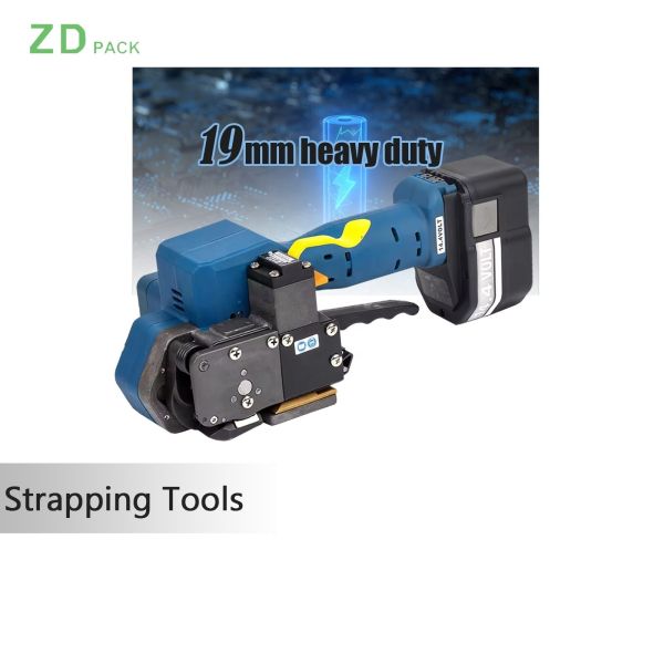 High Capacity Strapping Machine with 72W Storage and Rechargeable Battery for