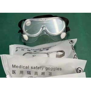 EN 13795 Protective Medical Safety Goggles PET Disposable Isolation Goggles