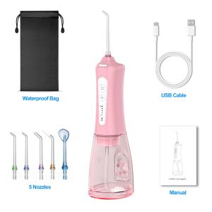China 5 Hours Charging Time Portable Water Flosser Teeth Cleaning Mini Travel IPX7 Waterproof Grade Dental Floss Irrigator on sale
