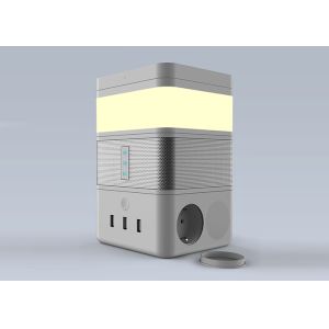 Free Combination LED Light Bluetooth Speaker , 3 USB Ports Portable Bluetooth