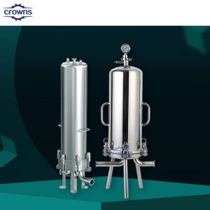 2.5 Cartridge Diameter Multi Cartridge Filter Housing for 1 2 3 4