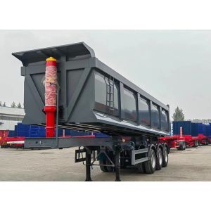 40t Loading Dump Truck Practical Dump Semi Trailer with Tread 1840mm and Wabco