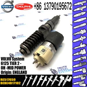 Fuel Injector RE517659 Common Rail Injector RE517659 RE566205 for 6125 TIER 2