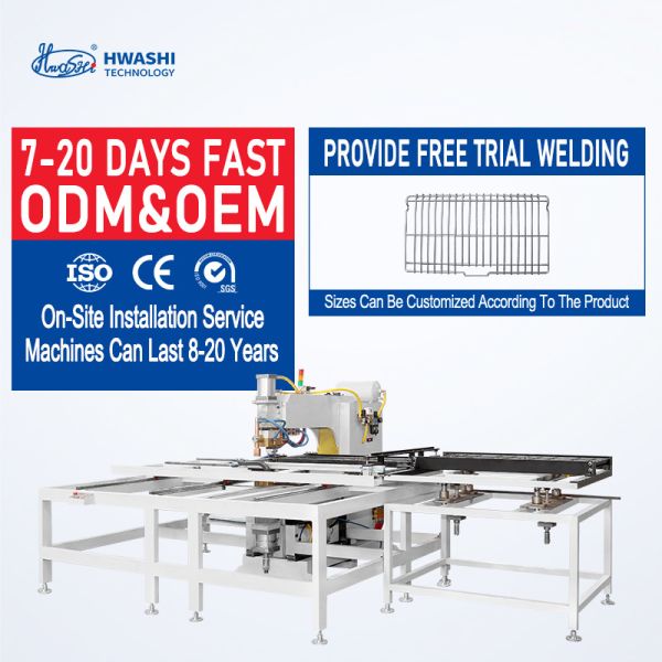Automatic Wire Mesh Welding Machine with 1 Year Warranty Double-Layer Feeder and