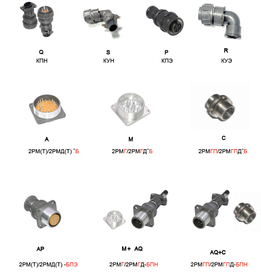 2PM Connector Thread Connection 500 Mating Cycles Russian Series