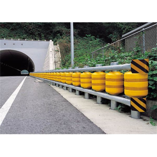 Corrosion Resistant Roller Barrier with Yellow/Red EVA/PU/Polyurethane Rollers -
