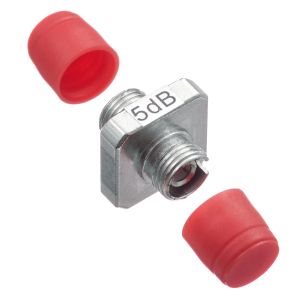 1640nm FC Fixed Fiber Optic Attenuator Female Type Metal 0-30dB