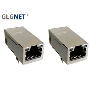 Industrial POE RJ45 Connector , Magnetic RJ45 Connector With 100 Watt POE