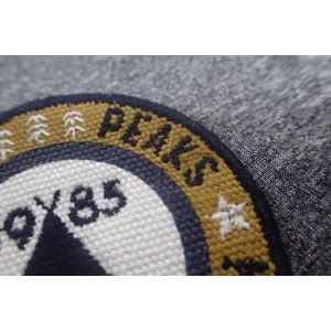 Circle High Density Custom Embroidered Back Patches