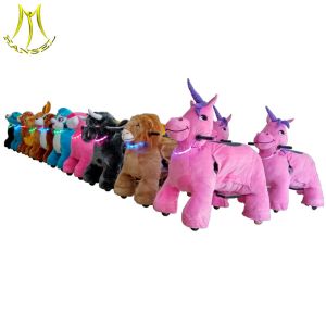 Hansel  rideable dinosaur indoor playground battery operated animal stuffed rides with lights