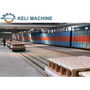 Kiln Width From 1 To 2.5 Meters Small Tunnel Electric Brick Kiln For Tile Making
