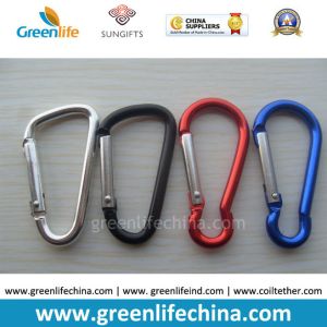 China factory directly offer ground shape colorful metal lanyard accessory