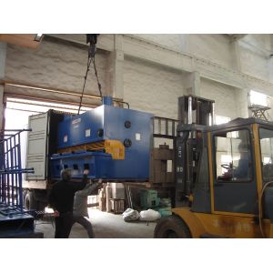 55Kw 30mm Thickness CNC Hydraulic Shearing Machine With Rectangular Blade