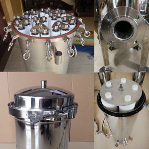 Dependable Stainless Steel Bag Filter Housing for 3000L/Hour Filtration Capacity