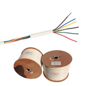 Unshielded Stranded CPR Eca 4x0.22mm2 Alarm Cable for Control and Signal