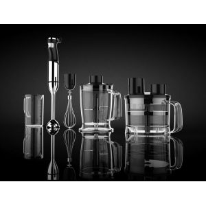 HB111 Stainless Steel Stick Blender With Chooper and Processing Bowl
