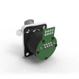 RJ45 Panel Mount Ethernet Chassis Connector Indoor Custom 8 Pin Plug Socket