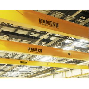 Low Noise Single Beam 8m/min 20T Electric Overhead Crane