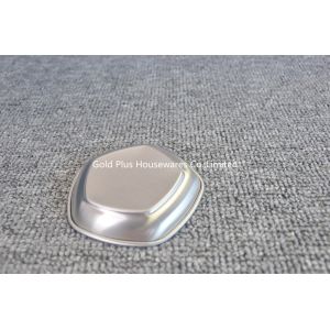 Cooking utensil food grade 37g appetizer plates pentagonal shaped dipping bowls