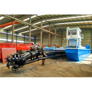 8 Inches Portable Hydraulic River Sand Dredging Ships Pump Cutter Sution Dredger