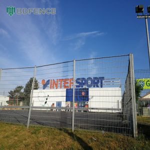 High Security Prism 3d Fence Panels Pvc Coated Metal Wall Fencing Panel Trellis