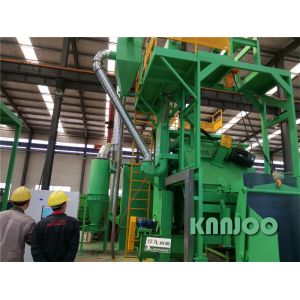 Industrial Shot Cleaning Machine With 1500kg Machine Weight And 7.5kw*1 Motor