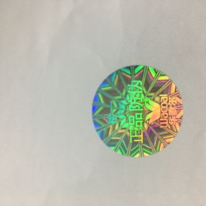 Tamper Proof Holographic Security Labels Acrylic Adhesive For Electronics /