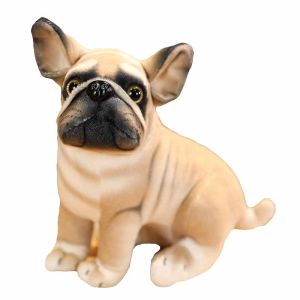 PP Cotton Filled Short Plush Simulation Dog Toy 20cm