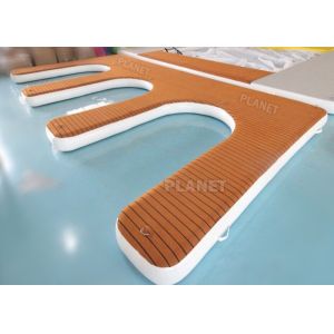 Drop Stitch 0.9mm PVC Inflatable Floating Jet Ski Dock