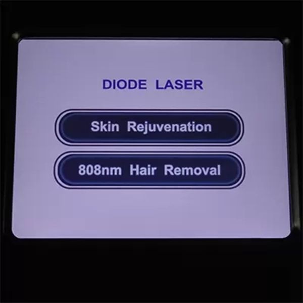 Portable Painless 808nm Diode Laser Hair Machine And Skin Rejuvenation Device