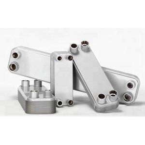 Brazed HVAC Plate Heat Exchanger Oil Cooler for water heat exchanging with good