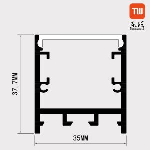 Circular Round Aluminum Channel For LED Light Strips for office
